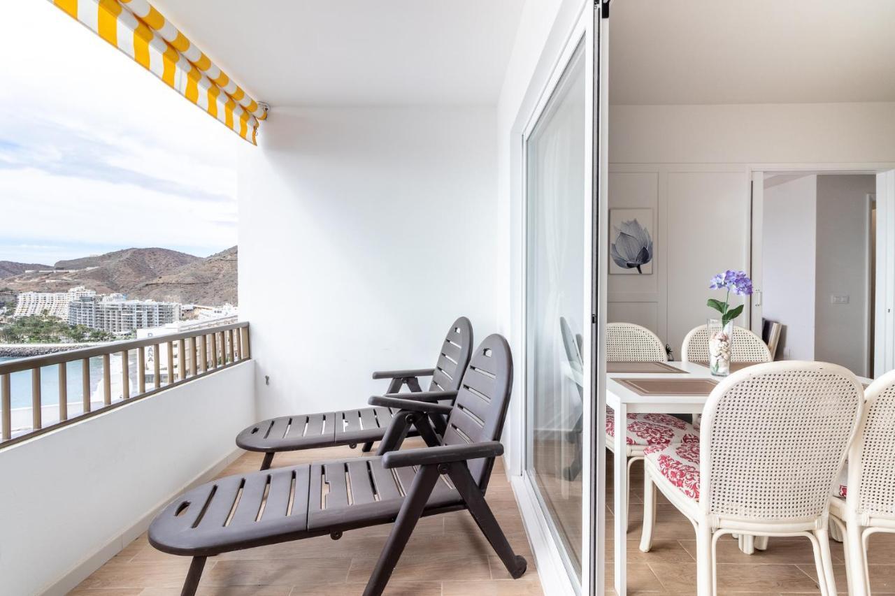 Flatguest Danubio + Sea View + Pool + Beach Mogán Buitenkant foto